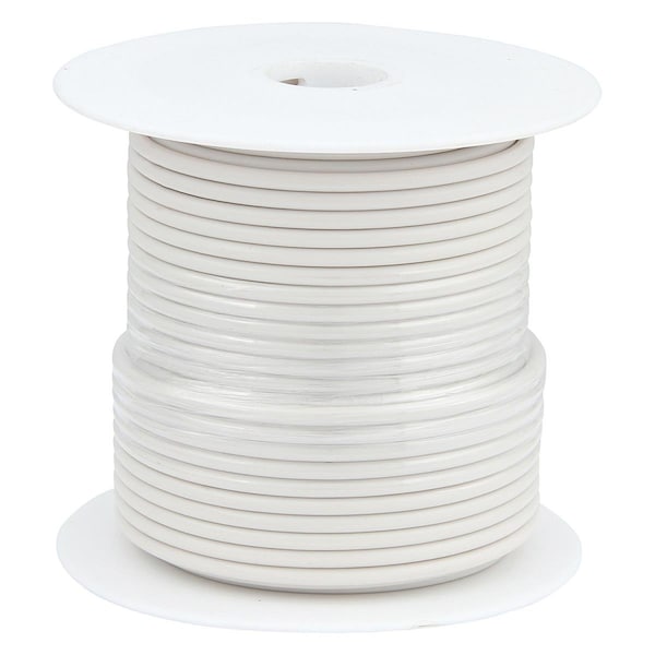 Powerhouse Primary Wire, 14 AWG, White, 100 ft. PO3295151 - main